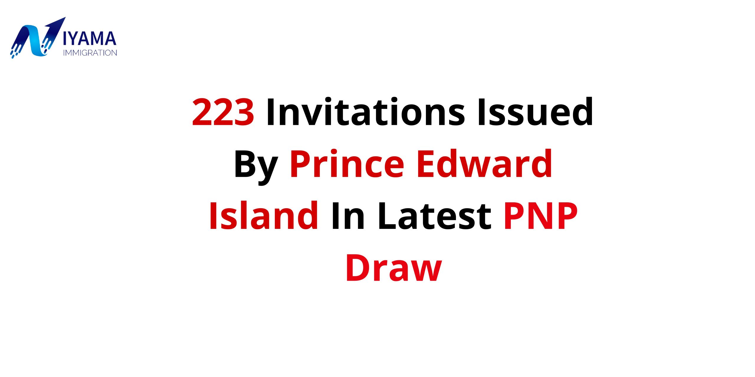 PEI PNP Draw: 223 New Applications Invited